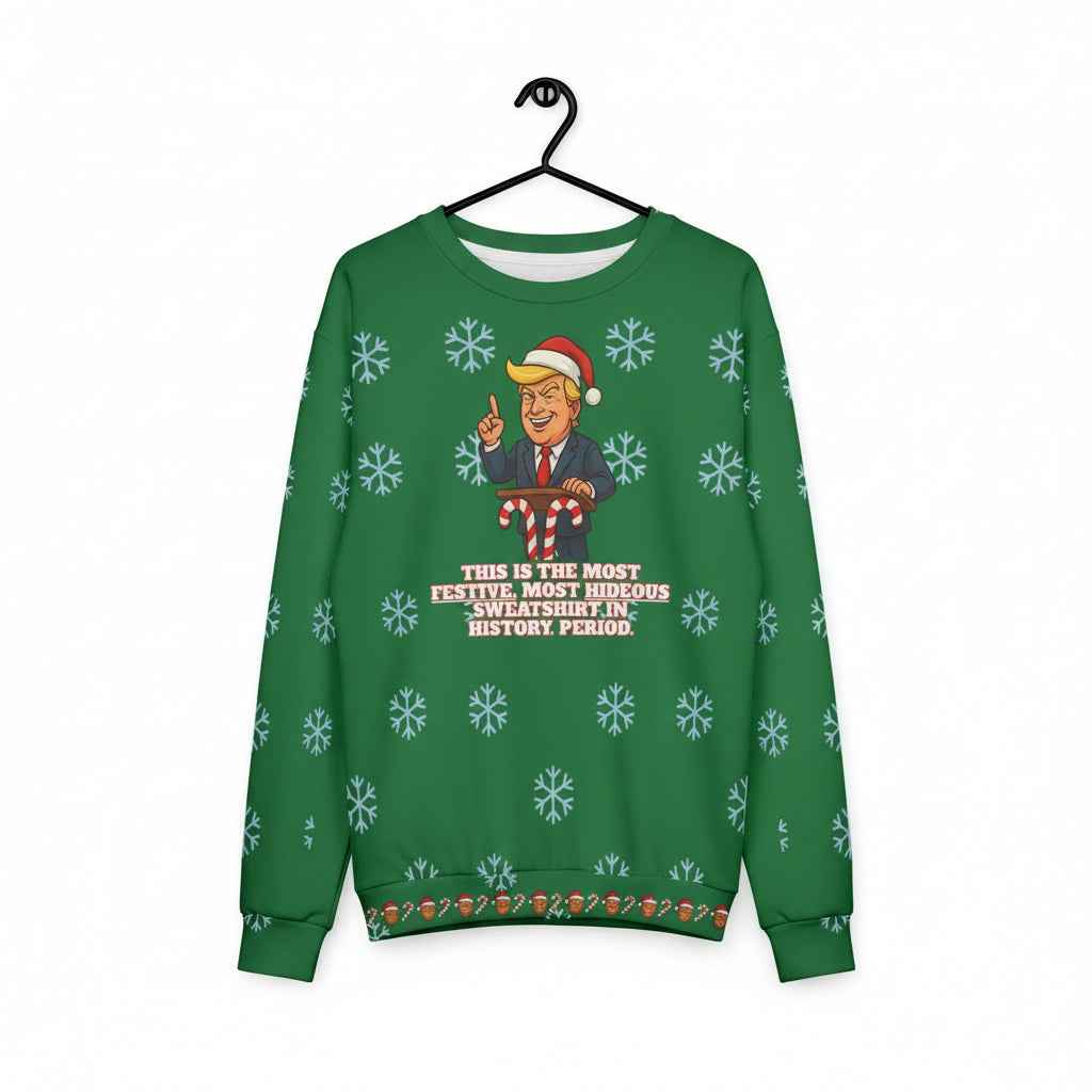 Most Hideous Christmas Sweatshirt – Parody Design