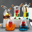 Kitchen Storage Sealed Bottles, Double-layer 2-in-1 Glass Bottles, Oil, Vinegar, Sauce, Seasoning Bottles, Kitchen Tools - Korvel