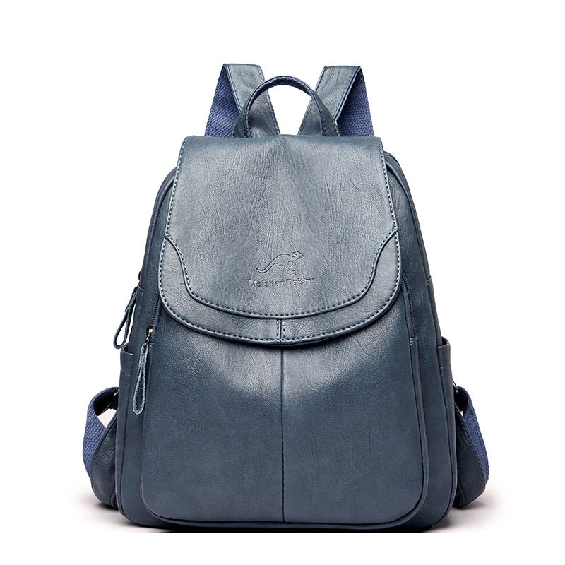 Backpack Women's Fashionable Travel Bag Trendy College Student Backpack - Korvel