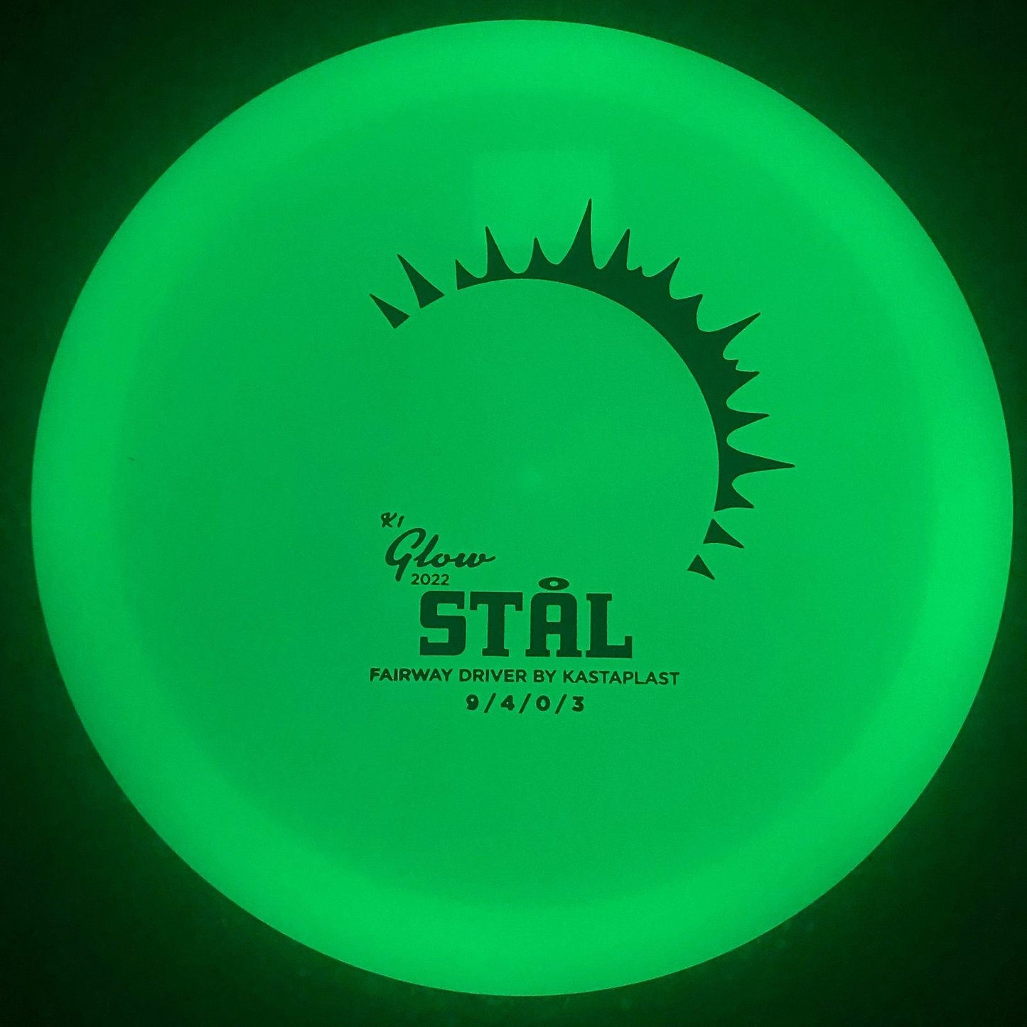 K1 Glow Stal 2022 - Conducteur de Fairway Premium Overstable