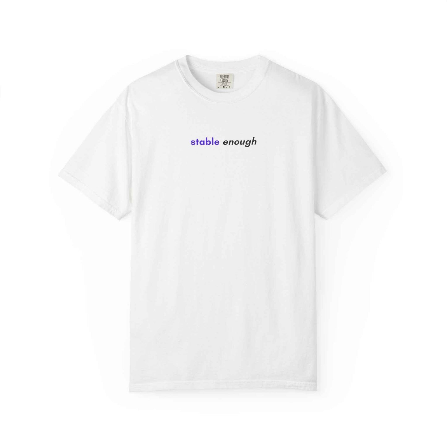 Camiseta de Conciencia sobre la Epilepsia Stable Enough