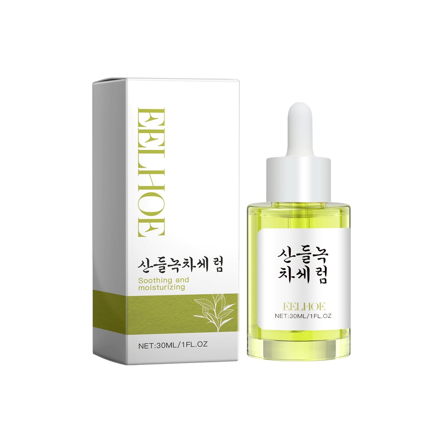 Essence hydratante au thé vert pour une peau radieuse