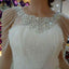White Bolero Appliques Crystals Wedding Wrap Wedding Bolero Made in China Wedding Accessories Evening Dress - Korvel