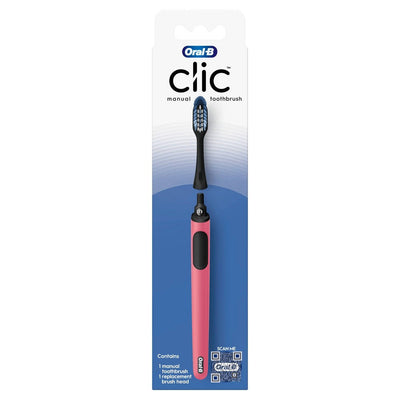 Oral-B Clic Toothbrush Handle with Replaceable Brush Head