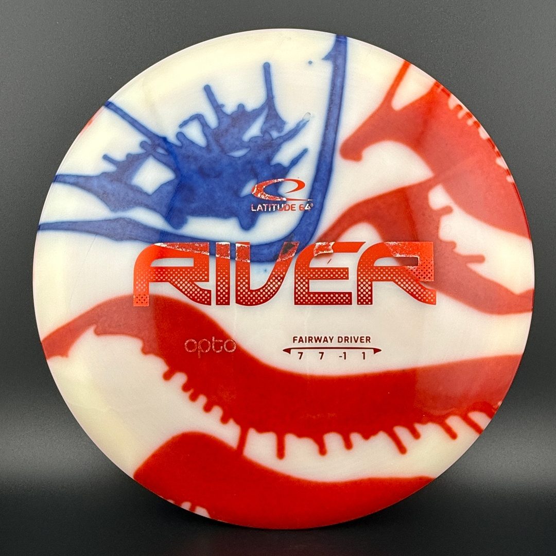 Opto River - Flag MyDye Disc Golf Driver