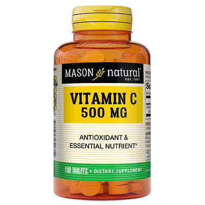 Mason Natural Vitamin C 500 mg - 100 Tablets