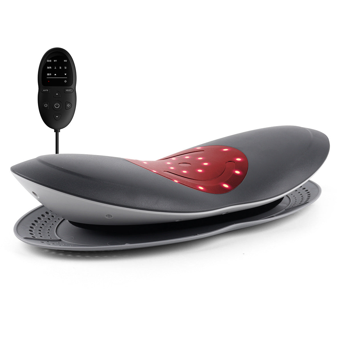 Massager Lombaire Premium avec Compresse Chaude et Pression d'Air