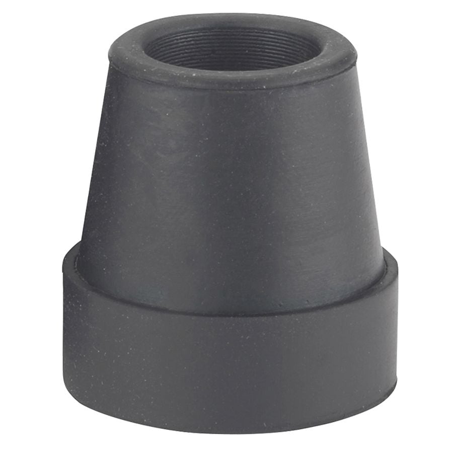 Puntas de bastón cuadrado de base grande Drive Medical - Negro