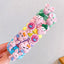 10PCS/Set Rainbow Cartoon Character Fruits Flower Nylon Elastic Hair Bands Women Girl Sweet Rubber Hair Tie Scrunchie Headwear - Korvel