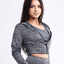 JupiterGear Athletic Zip-Up Crop Hoodie Jacket