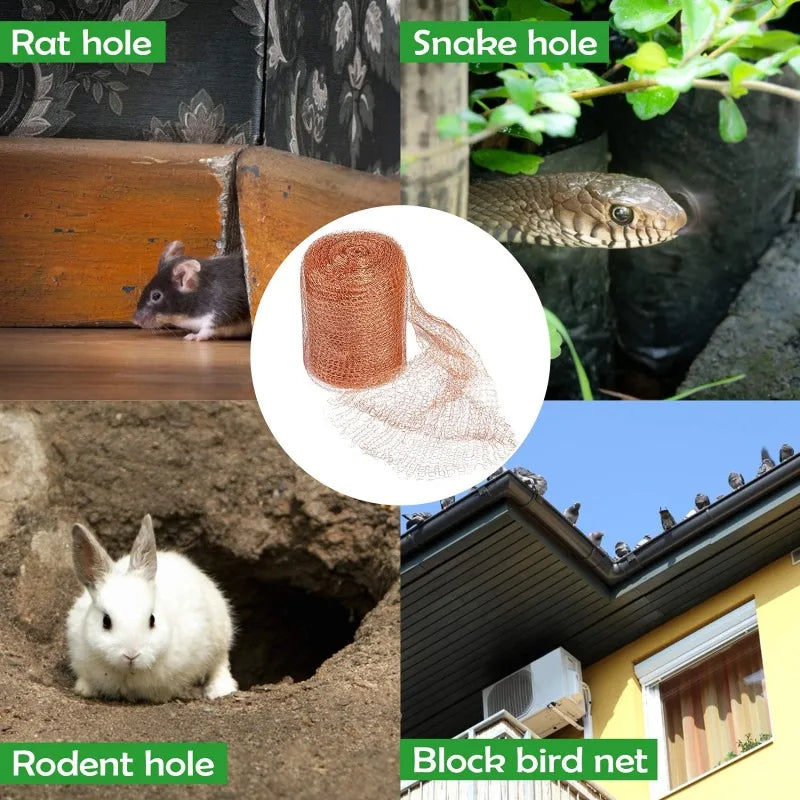 1Pcs 3m/6m Copper Wire Mesh House Copper Electromagnetic Wave Shielding Network Signal Shielding Network Radiation Protection - Korvel