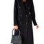 Elegant Long Sleeve Double Breasted Overcoat