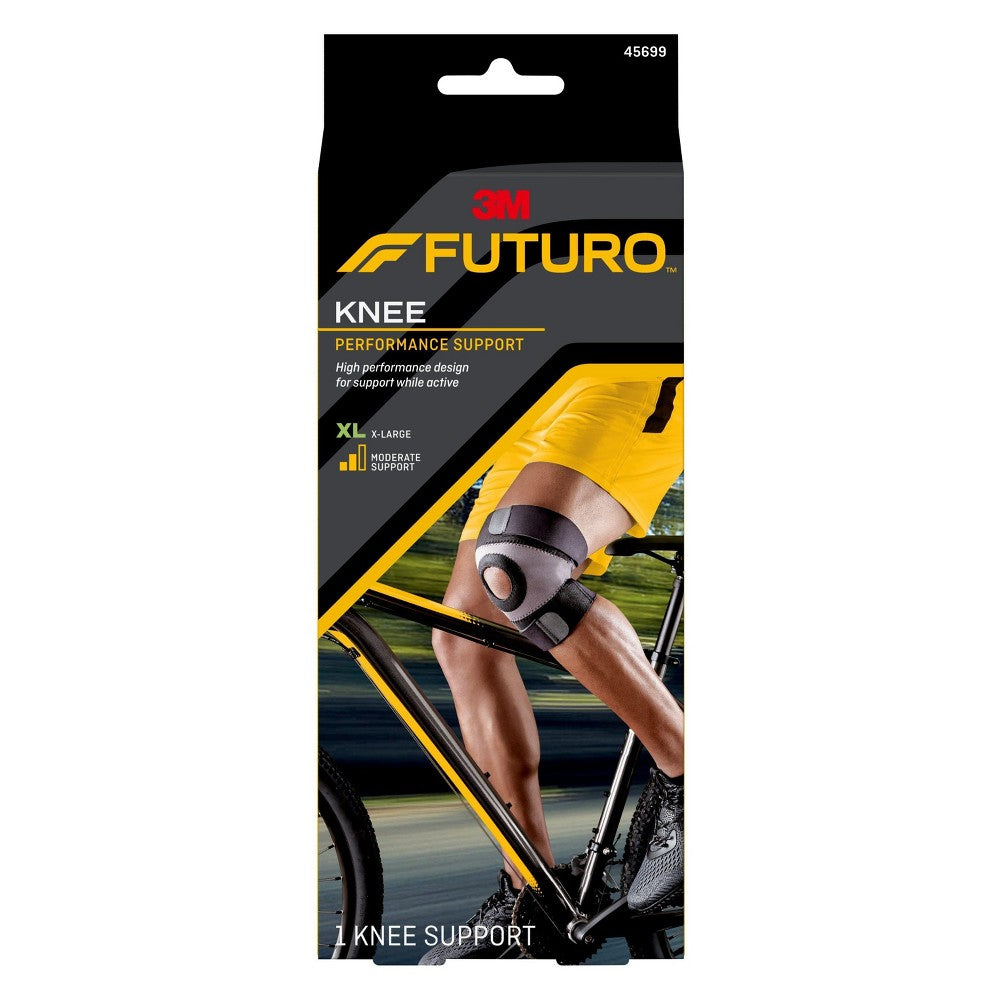 FUTURO Sport Moisture Control Knee Support - Adjustable & Breathable