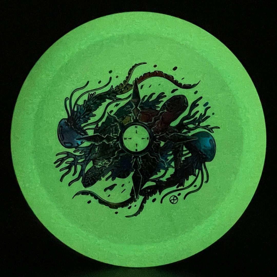 Color Glow Requiem - Turtle Navigator Disc Golf Driver
