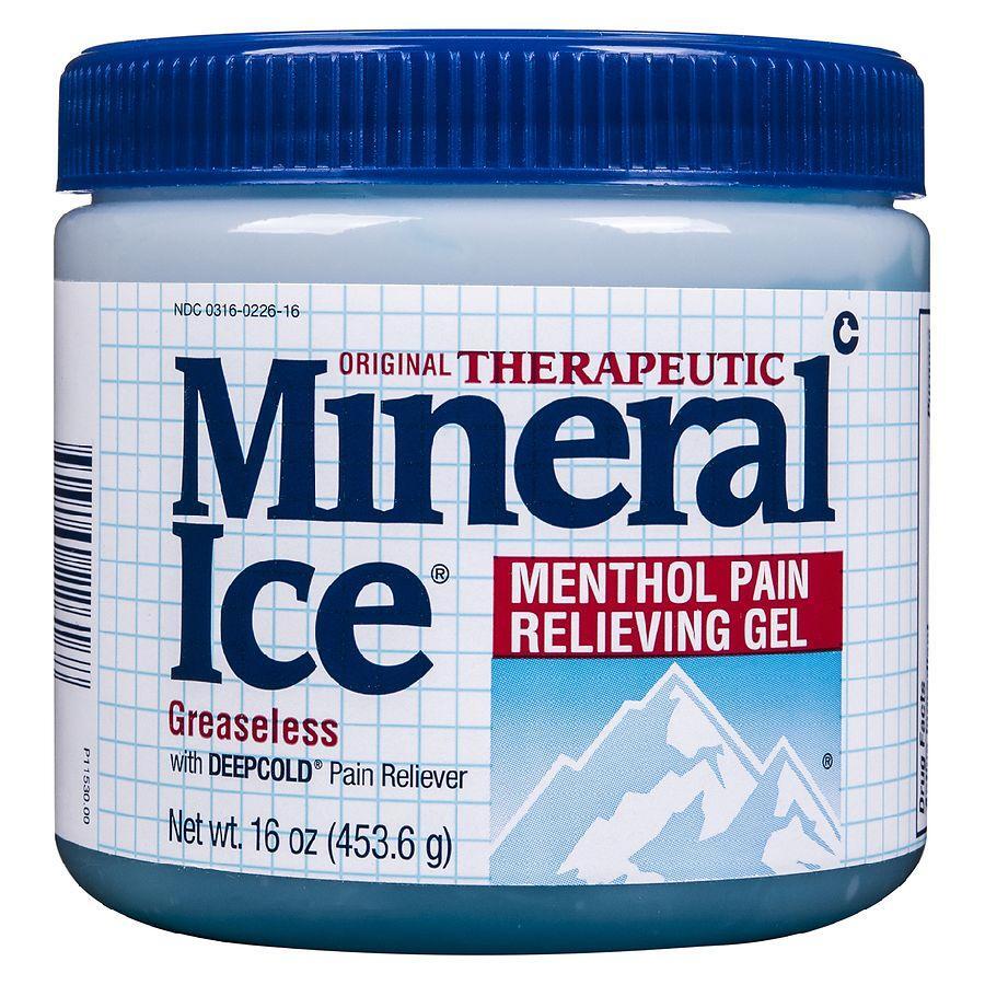 Gel analgésique Mineral Ice - 16 onces