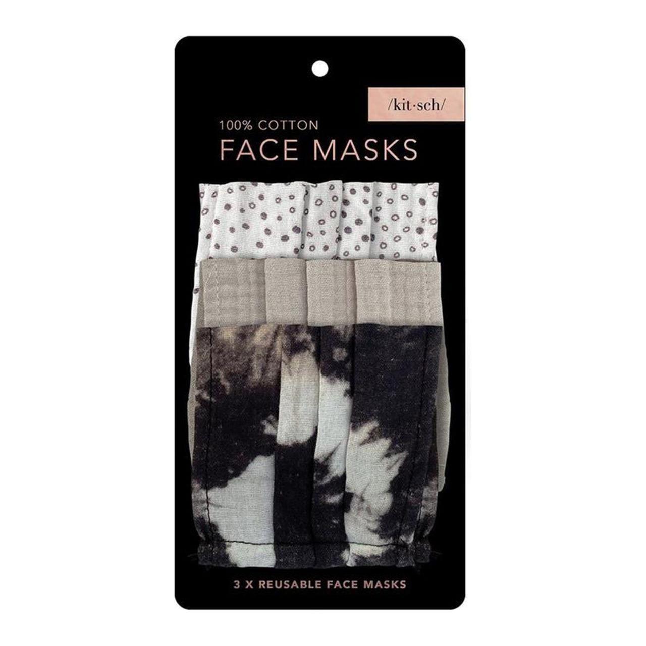 Masques en coton KitSch - 3 motifs assortis