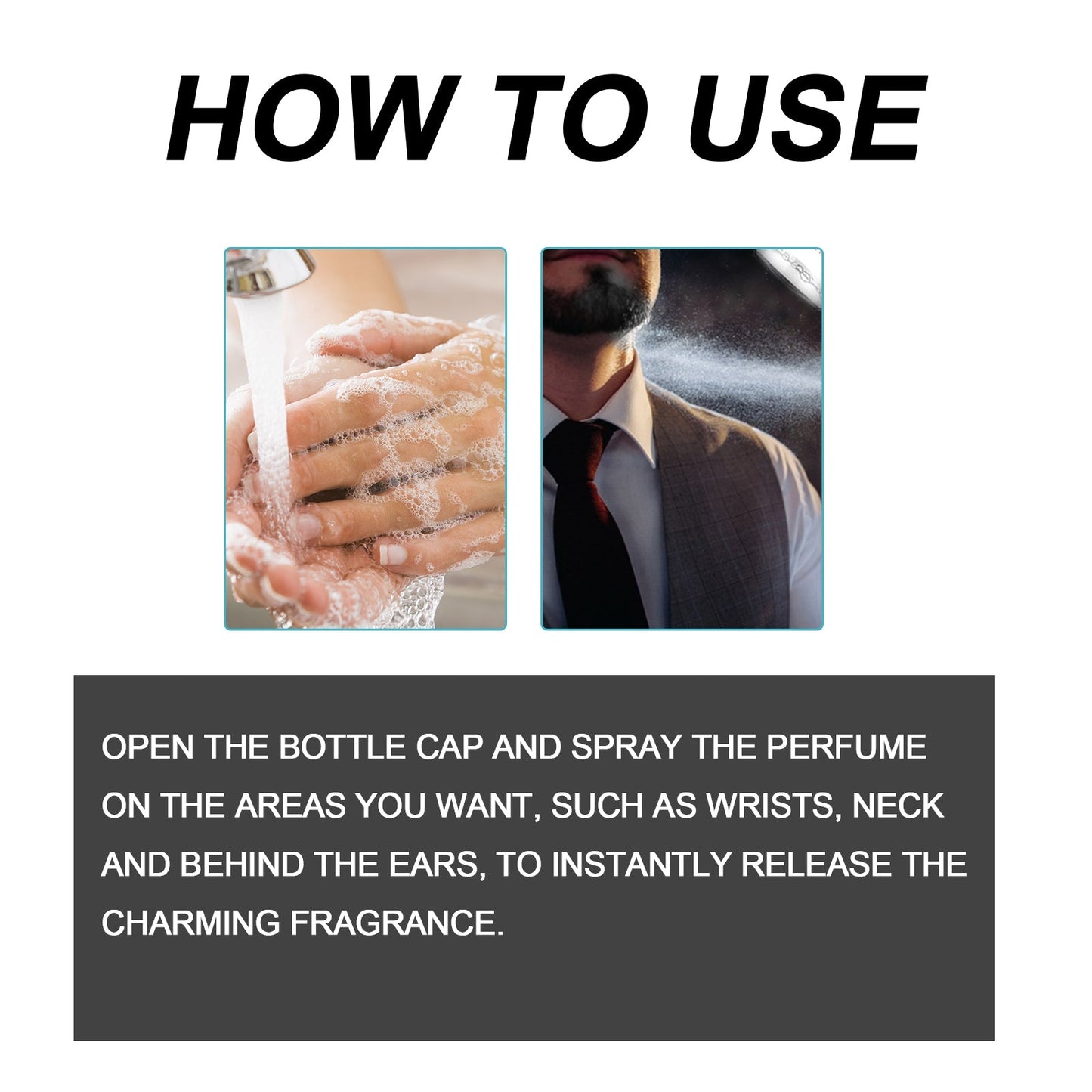 Men's Perfume, Body Fragrance Light Fragrance Natural Dating Atmosphere Lasting Fragrance Exudes Charm Niche Perfume - Korvel