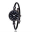 Montre à quartz élégante pour femmes avec design de bracelet ouvert