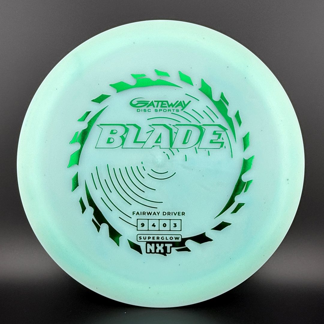 NXT Superglow Blade Disc Golf Driver