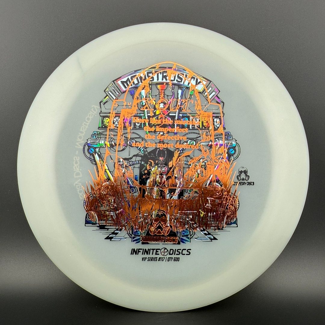 Glow Monstrosity - VIP Series #117 - X-Out Disc Golf Disc