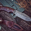 Premium Handmade Damascus Steel Hunting Knife - Korvel