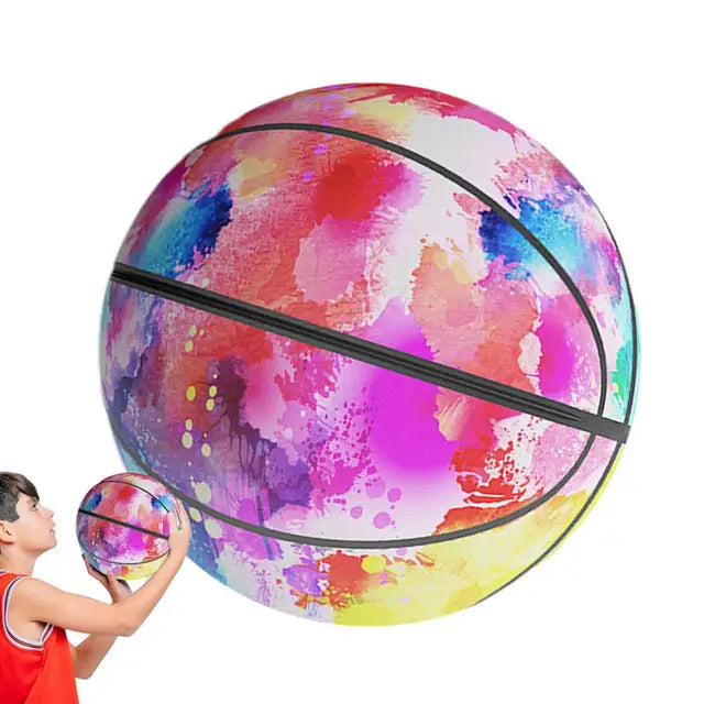 Indoor Silent Basketball - 7 Inch Cloth Training Ball