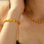 18K Gold-Plated Titanium Steel Bracelet - Korvel