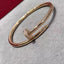 Precision Thick Plating Head and Tail Diamond Fashion Three-Circle Full Diamond Couple Bracelet - Korvel