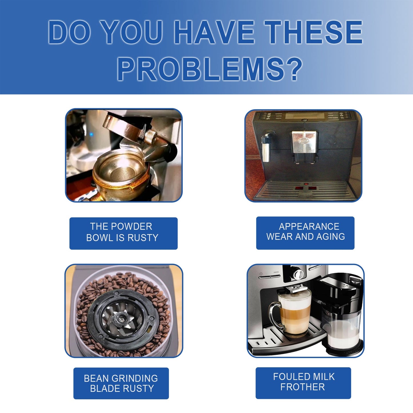 Premium Coffee Machine Cleaning Sheets