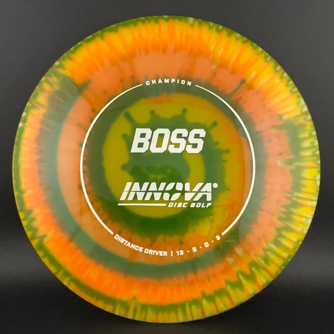 I-Dye Champion Boss Disc Golf Driver