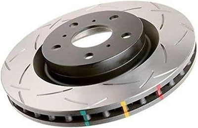 DBA Street Series Slotted Rear Disc Brake Rotor (2656S-10) for Subaru WRX STI - Korvel
