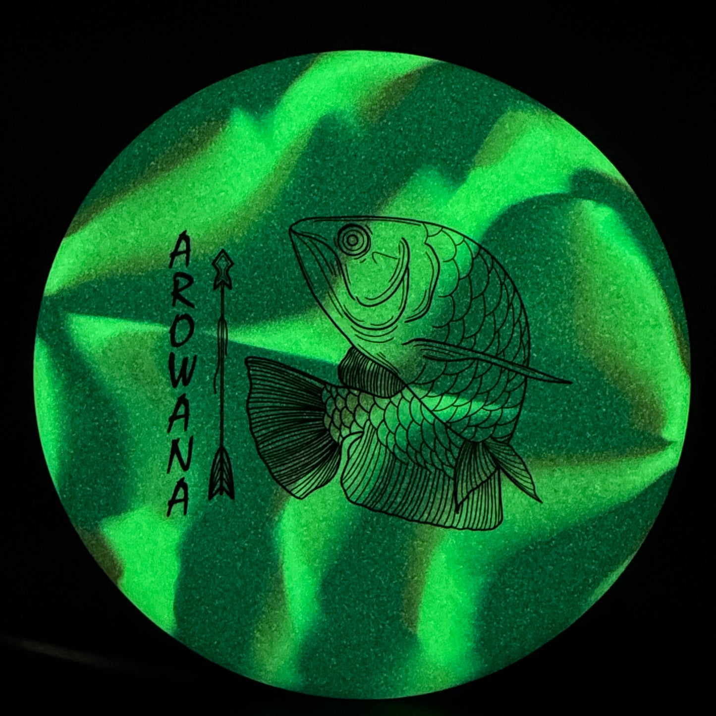 glO-G Arowana - Seafoam Disc Golf Putter