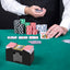 Silent ABS Card Shuffler for Poker and Board Games