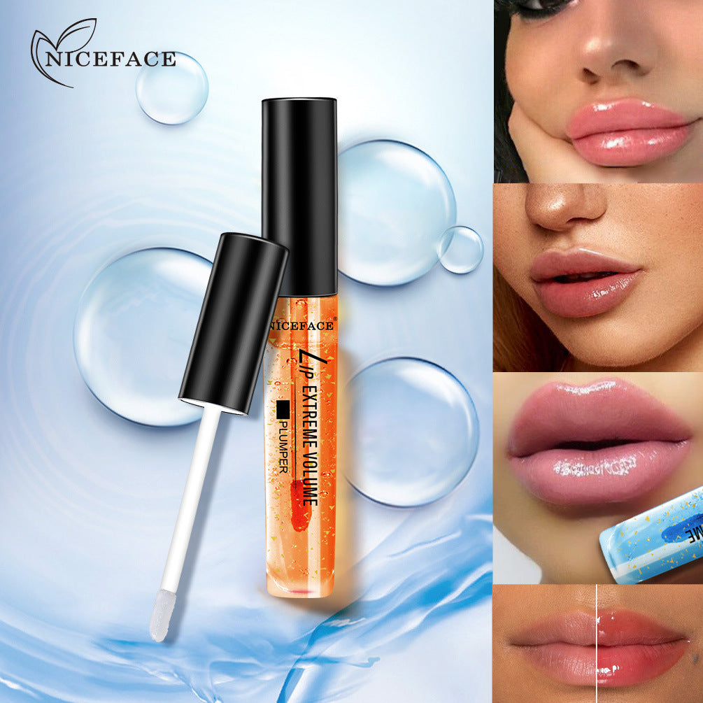 Bálsamo Labial de Oro NICEFACE - Hidratante y Aclarador
