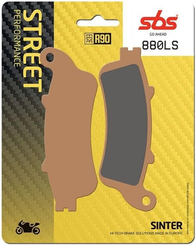 High-Performance SBS LS Sintered Brake Pads - 880LS - Korvel