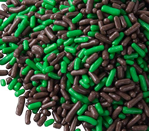 Mint Flavored Sprinkles for Ice Cream and Cupcakes
