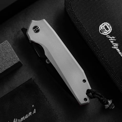 Sentinel Adventure Folding Knife Gift Set - Black Blade with G10 Handle - Korvel