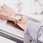 Montre de Luxe Élégante pour Femme avec Double Zircon et Chronomètre
