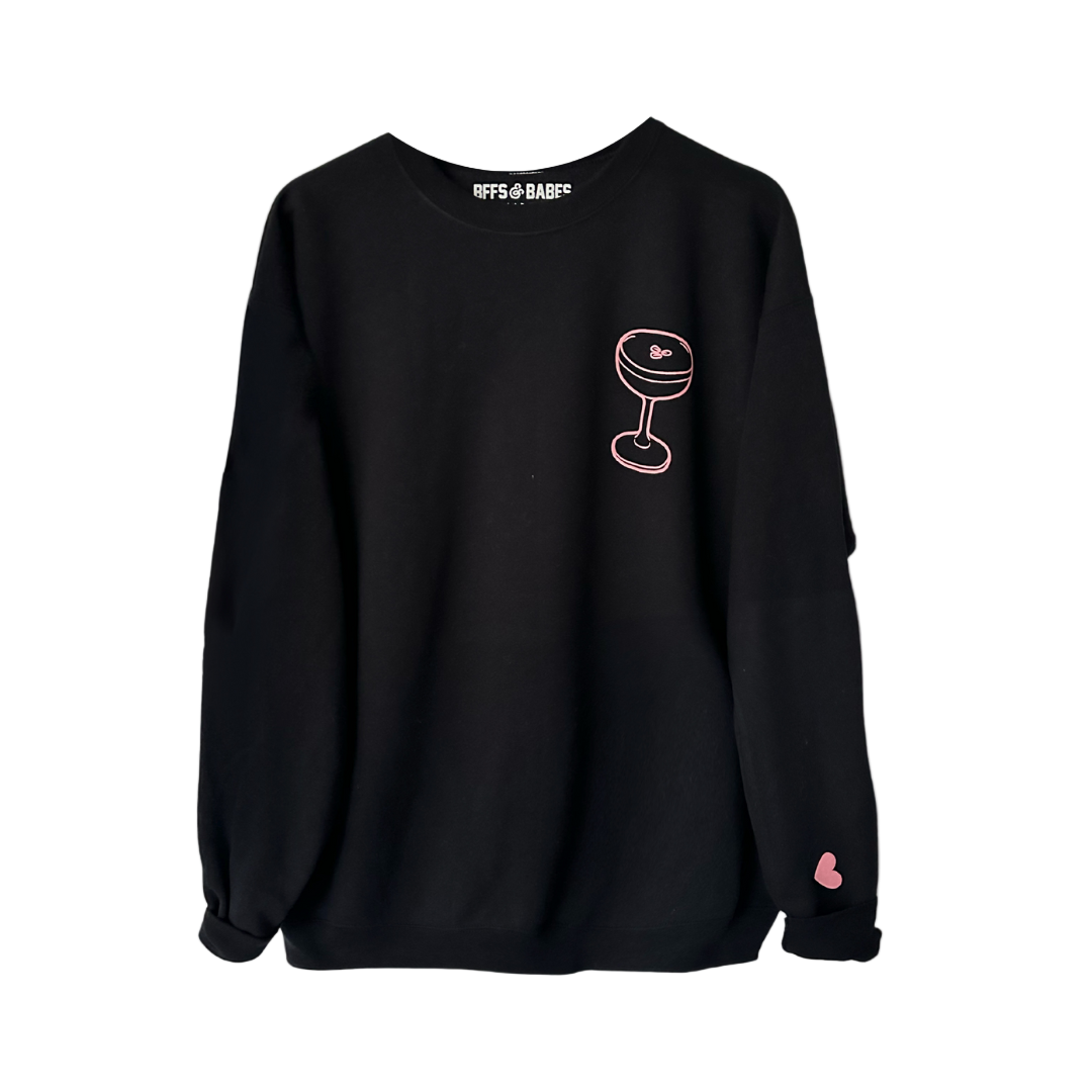 Espresso Martinis Social Club Printed Sweatshirt
