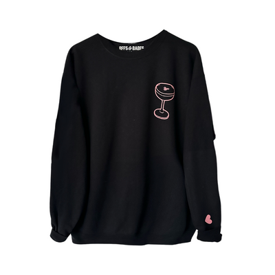 Espresso Martinis Social Club Printed Sweatshirt