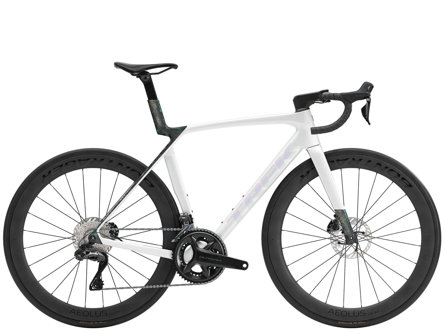 Madone SL 7 XL Gloss Crystal White/Matte Deep Smoke Bicicleta de Carretera