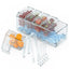 Ice Chilled Condiment Caddy Serving Tray with Removable Containers