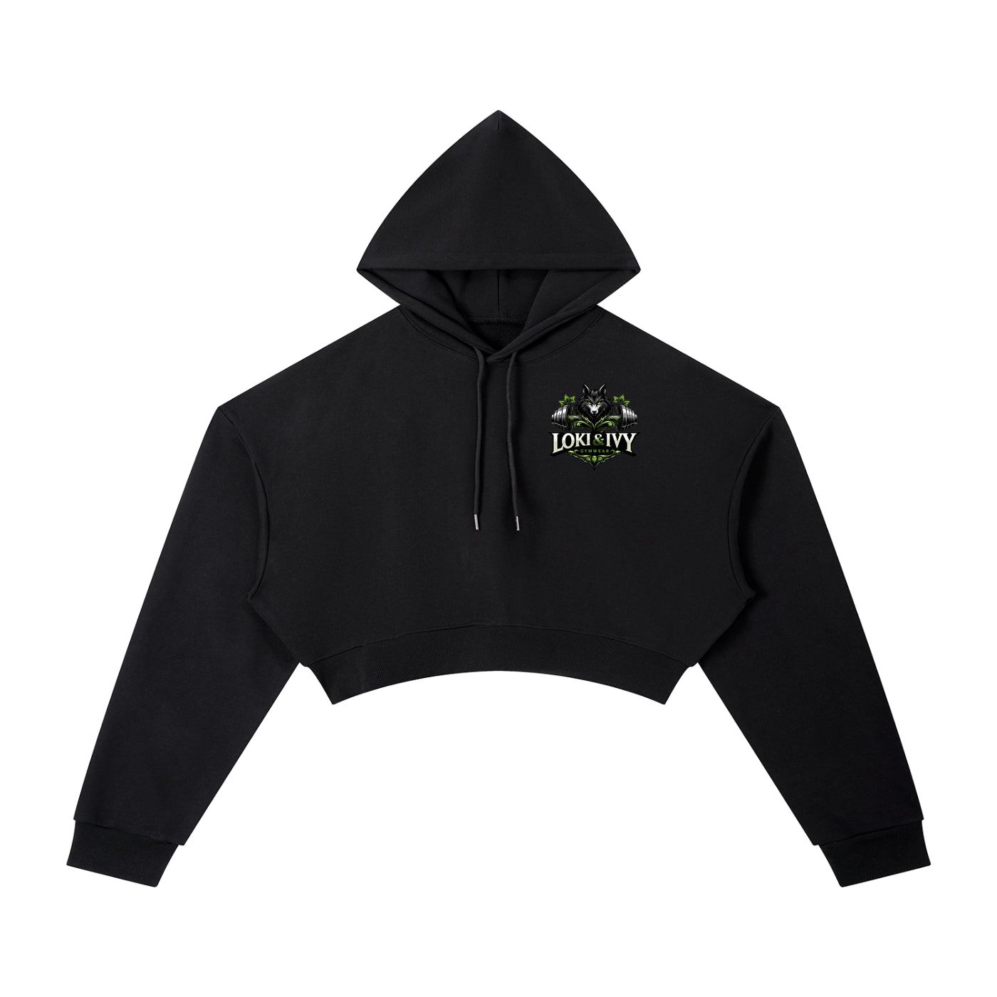 Sudadera Cropped Esencial para Mujer Loki & Ivy
