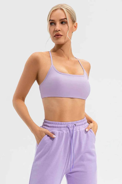 Camiseta Activa con Tirantes en Cruz