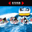 WOW Watersports Zig Zag Tubo de Agua Remolcable Direccionable