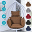 Premium Egg Chair Cushion with Headrest for Ultimate Comfort