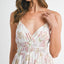 Vestido Maxi de Verano con Tirantes y Estampado Floral