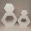Faux Gâteaux en Styromousse Hexagonale - Différentes Tailles Disponibles