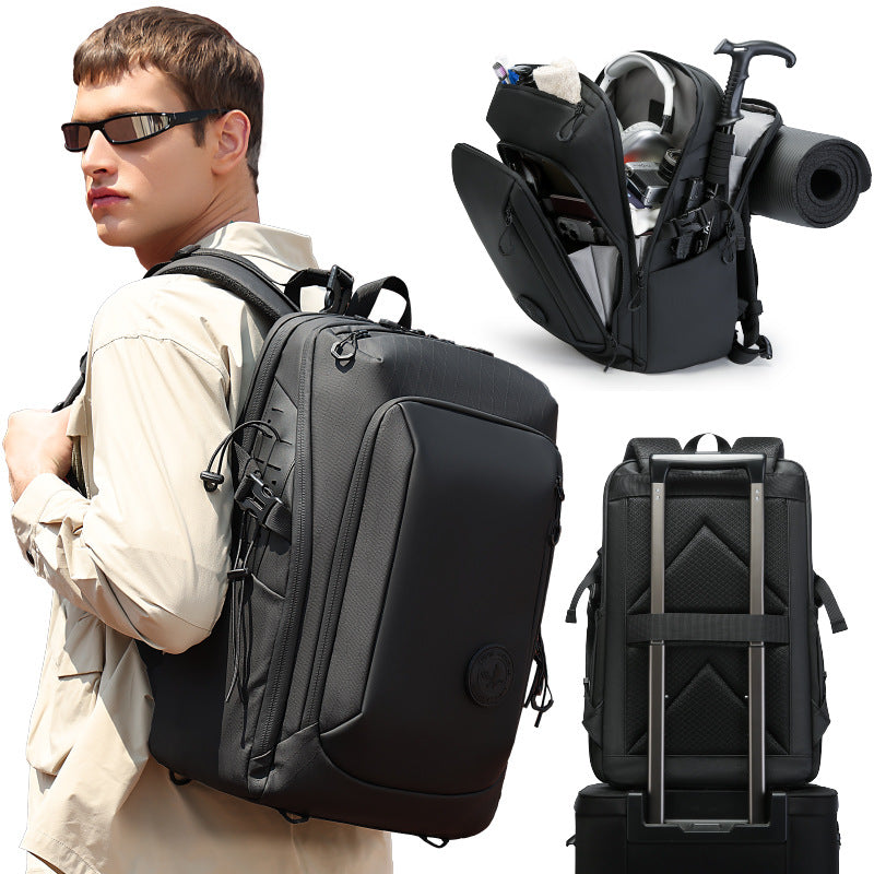 Mochila de Viaje de Gran Capacidad para Hombres para Aventuras al Aire Libre