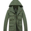 Men's Plus Size Waterproof Breathable Outdoor Jacket